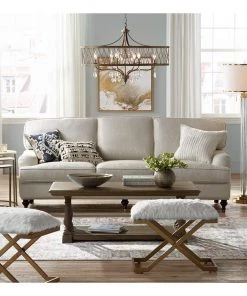 Lamp Plus Possini Euro Cadence Crystal Column Floor Lamp Satin Brass