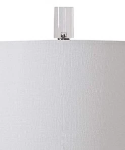 Uttermost Lamps Rana Silver Bronze Ceramic And Crystal Buffet Lamp 7 Uttermost Lamps Rana Silver Bronze Ceramic And Crystal Buffet Lamp