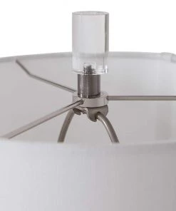 Uttermost Lamps Rana Silver Bronze Ceramic And Crystal Buffet Lamp 9 Uttermost Lamps Rana Silver Bronze Ceramic And Crystal Buffet Lamp