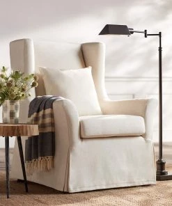 Lamp Plus Lamps Jenson Dark Bronze Adjustable Height And Swing Arm Pharmacy Floor Lamp