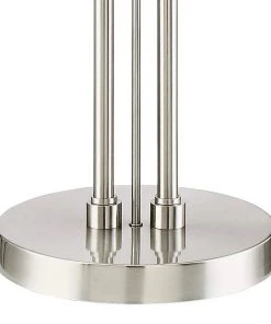 Lamp Plus Lamps Eliptik Satin Nickel LED Double Swing Arm Floor Lamp 10 Lamp Plus Lamps Eliptik Satin Nickel LED Double Swing Arm Floor Lamp