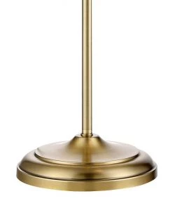 Lamp Plus Culver Plated Aged Brass Adjustable Pharmacy LED Floor Lamp