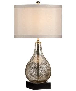 Wildwood Mercury Glass Antiqued Glass Table Lamp Lamps