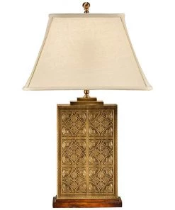 Wildwood Lamps Tea Box Brass Table Lamp
