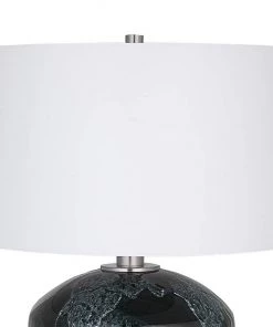 Uttermost Lamps Highlands Green Ceramic Table Lamp