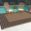 FAS Reversible Indoor/Outdoor Rug/Mat With Carry Strap - 9 X 12 Size