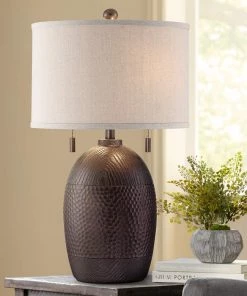 Franklin Iron Works Byron Pull Chain Table Lamp
