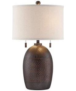 Franklin Iron Works Byron Pull Chain Table Lamp