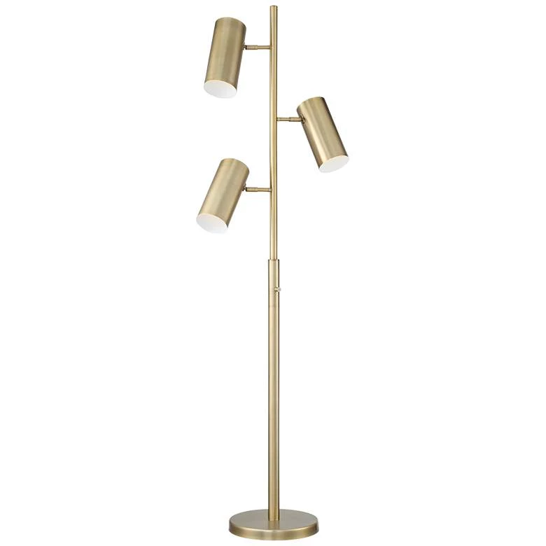 Lamp Plus Possini Euro Canasta Trac Tree Floor Lamp Satin Brass Lamps 2 Lamp Plus Possini Euro Canasta Trac Tree Floor Lamp Satin Brass Lamps