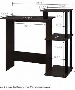 MW Compact Computer Desk/Laptop Desk Furniture