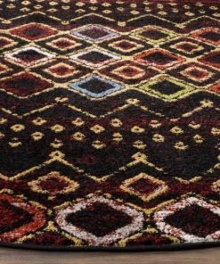 WRG Black/Multi-Color Area Rug All Area Rugs And Runners