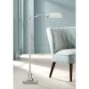 Lamp Plus Jenson Brushed Nickel Adjustable Swing Arm Pharmacy Floor Lamp