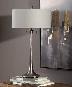 Uttermost Lamps Aliso Porous Texture Iron Table Lamp 5 Uttermost Lamps Aliso Porous Texture Iron Table Lamp