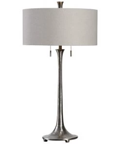 Uttermost Lamps Aliso Porous Texture Iron Table Lamp