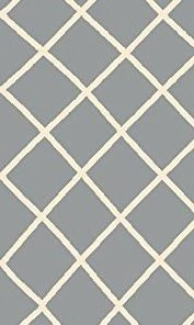 DD All Area Rugs And Runners Trellis Gray/Grey Ivory Area Rugs