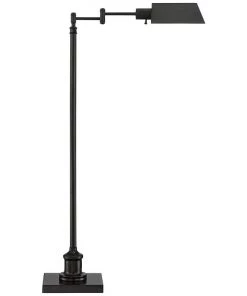 Lamp Plus Lamps Jenson Dark Bronze Adjustable Height And Swing Arm Pharmacy Floor Lamp