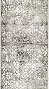 UL Vintage Gray/Grey Ivory Area Rug