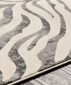 Modern Rugs And Decor Animal Zebra Area Rug Nomaan All Area Rugs And Runners