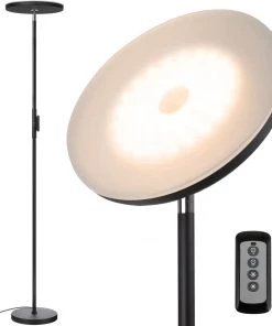 JOOFO Store Bright Floor Lamps-Tall Standing Pole Light With Remote & Touch Control