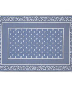 FAS Reversible Indoor/Outdoor Rug/Mat With Carry Strap - 9 X 12 Size