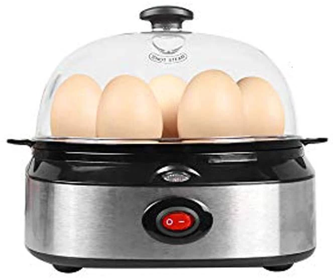 Pow Cub Kitchen 2 In 1 Electric Rapid Stainless 14 Egg Cooker/Steamer Auto Shut Off 10 Pow Cub Kitchen 2 In 1 Electric Rapid Stainless 14 Egg Cooker/Steamer Auto Shut Off