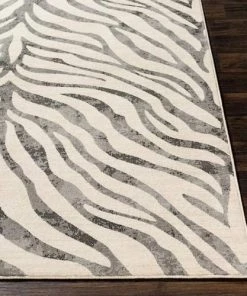 Modern Rugs And Decor Animal Zebra Area Rug Nomaan All Area Rugs And Runners