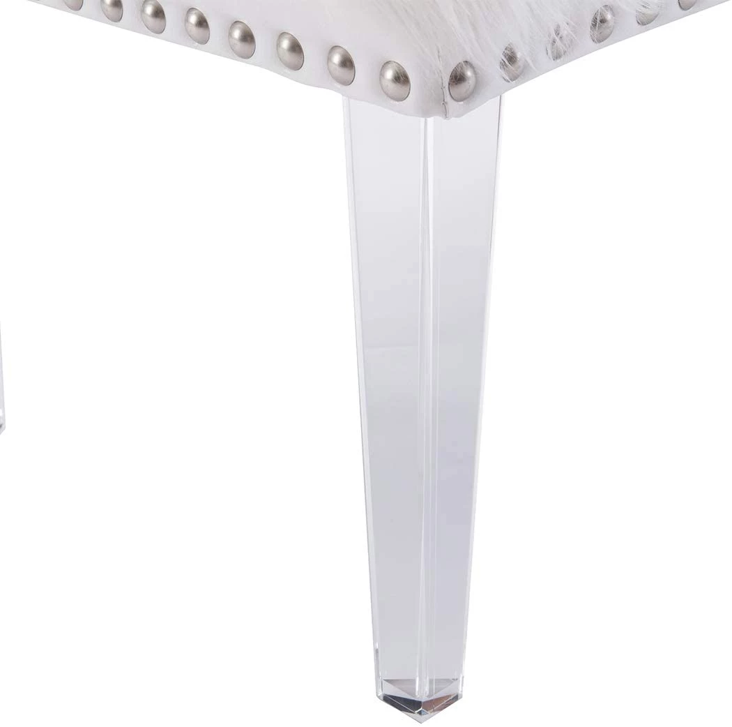 White Faux Fur Ottoman Bench Upholstered Bench For Bedroom/Entryway/Hallway/Living Room Bedding 5 White Faux Fur Ottoman Bench Upholstered Bench For Bedroom/Entryway/Hallway/Living Room Bedding