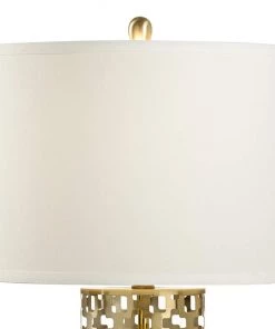 Wildwood Lamps Deena Antique Brass Metal Table Lamp With USB Port
