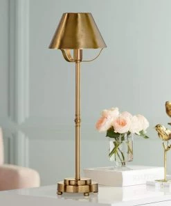 Wildwood Hayes Tarnished Brass Table Lamp