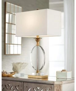 Valerie Lamps Crystal And Gold Table Lamp By Vienna Full Spectrum