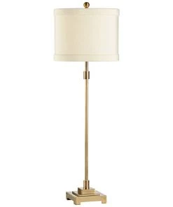 Wildwood Lamps Bailey Antique Brass Metal Table Lamp
