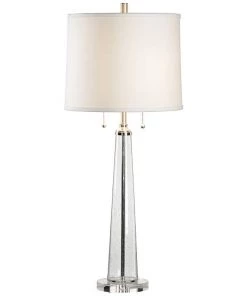 Wildwood Bubble Glass Column Table Lamp