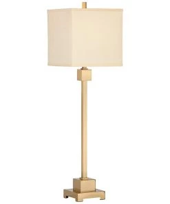 Wildwood Forest Brushed Brass Buffet Table Lamp Lamps