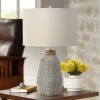 Uttermost Monacan Brown And Gray Ceramic Table Lamp Lamps