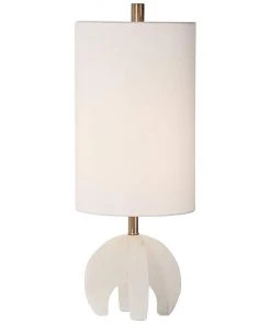 Uttermost Lamps Alanea Polished Alabaster Accent Buffet Table Lamp