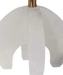 Uttermost Lamps Alanea Polished Alabaster Accent Buffet Table Lamp