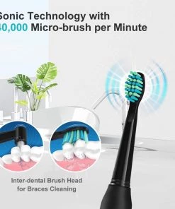 Fairywill Kitchen Electric Toothbrush Powerful Sonic Cleaning - Rechargeable With Timer, 5 Modes, 3 Brush Heads For Adults And Kids 17 Fairywill Kitchen Electric Toothbrush Powerful Sonic Cleaning - Rechargeable With Timer, 5 Modes, 3 Brush Heads For Adults And Kids