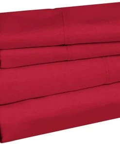 Modern Rugs And Decor Lightweight Super Soft Easy Care Microfiber Sheet Set With 14