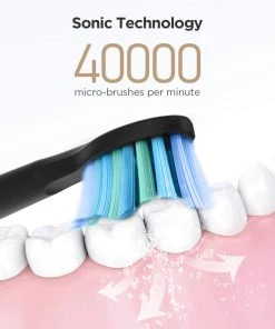 Fairywill Kitchen Electric Toothbrush Powerful Sonic Cleaning - Rechargeable With Timer, 5 Modes, 3 Brush Heads For Adults And Kids 13 Fairywill Kitchen Electric Toothbrush Powerful Sonic Cleaning - Rechargeable With Timer, 5 Modes, 3 Brush Heads For Adults And Kids
