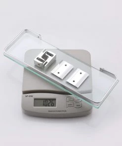 Modern Rugs And Decor Heavy Duty Wall Mounted Corner Shelves Aluminum Tempered Glass Storage Hanging 1-Tier Furniture