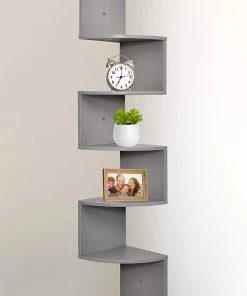 Modern Rugs And Decor 5 Tier Wall Mount Corner Shelves Furniture 9 Modern Rugs And Decor 5 Tier Wall Mount Corner Shelves Furniture