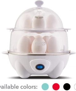 Dash Electric Rapid 12 Eggs Cooker W/ Auto Shut Off Kitchen 21 Dash Electric Rapid 12 Eggs Cooker W/ Auto Shut Off Kitchen