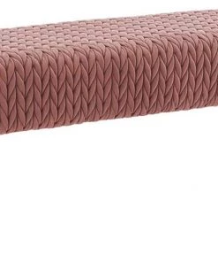 Duhome Quilt Velvet Bench Ottoman Comfortable Footrest Stool Table Bench Dining Bench Indoor Bench With Gold Metal Base For Entryway Dining Room Living Room Bedroom Atrovirens Bedding