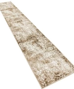 UL Vintage Brown Beige Ivory Area Rug 20 UL Vintage Brown Beige Ivory Area Rug