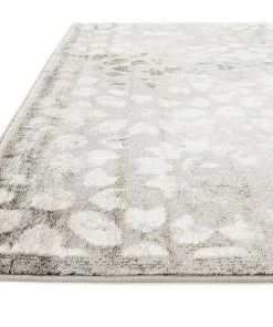 UL Vintage Gray/Grey Ivory Area Rug