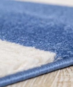 Persian-rugs Modern Abstract Circles Blue Ivory Soft Area Rug All Area Rugs And Runners 10 Persian-rugs Modern Abstract Circles Blue Ivory Soft Area Rug All Area Rugs And Runners