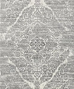 WRG All Area Rugs And Runners Persian Distressed Silver Gray Area Rugs
