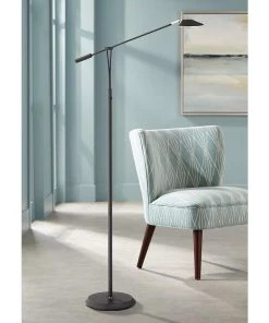 Lamp Plus Lamps Arnie Pharmacy Style LED Floor Lamp