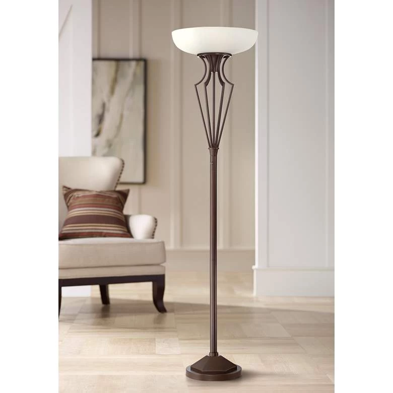 Lamp Plus Volero Oil-Rubbed Bronze Light Blaster Torchiere Floor Lamp Lamps 1 Lamp Plus Volero Oil-Rubbed Bronze Light Blaster Torchiere Floor Lamp Lamps