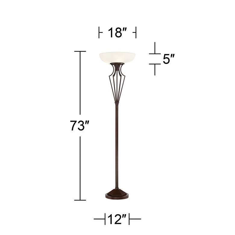 Lamp Plus Volero Oil-Rubbed Bronze Light Blaster Torchiere Floor Lamp Lamps 7 Lamp Plus Volero Oil-Rubbed Bronze Light Blaster Torchiere Floor Lamp Lamps
